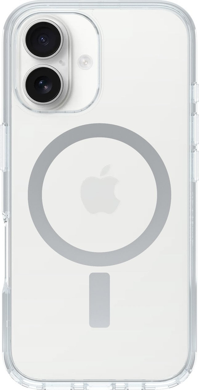 Mbrojtëse telefoni OtterBox Symmetry MagSafe, për iPhone 16, transparente