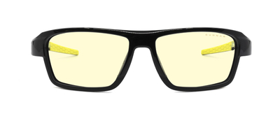 Гејминг очила Gunnar Optiks Lightning Bolt 360 ESL, леќи килибар и сончеви, рамка оникс, црни