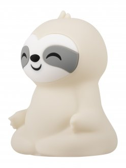 Lampë nate Redleaf Silly Sloth, silikon, rikarikueshme, shumëngjyrëshe
