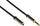 Kabllo zgjatuese audio Gembird PYTHON GC-M0237, 3.5mm 4 pole, tekstil, 1m, e zezë