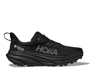 Atlete trail running Hoka Challenger 7 ATR për meshkuj, GORE TEX, shollë EVA, gri