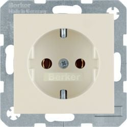 Prizë Hager Schuko Berker S.1, 16A, IP20, krem