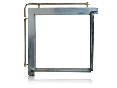 Kornizë gatimi Unimet K/RAMA, 770 × 770 mm, çelik jo-galvanizuar, e zezë
