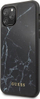 Kuti telefoni Guess Marble për iPhone 11 Pro, TPU, me pamje mermeri, e zezë