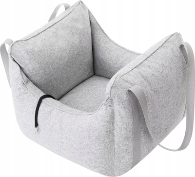 Sedilje makine për qen One, 60x55 cm, transportuese, gri