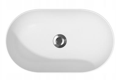 Lavabo mbi banak Cersanit Inverto, 60x35 cm, EcoBox, e bardhë