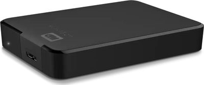 Надворешен тврден диск Western Digital Elements WDBHJS0060BBK WESN, 6TB, 2.5\", USB 3.2 Gen 1, црн