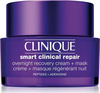 Krem nate për fytyrë Clinique Smart Clinical Repair, 50ml, rikuperues, lejla