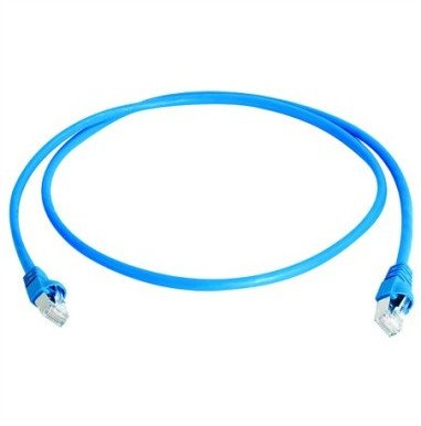 Kabllo rrjeti Telegärtner Mini Patch Cat 6A, S/FTP, 1.5 m, blu