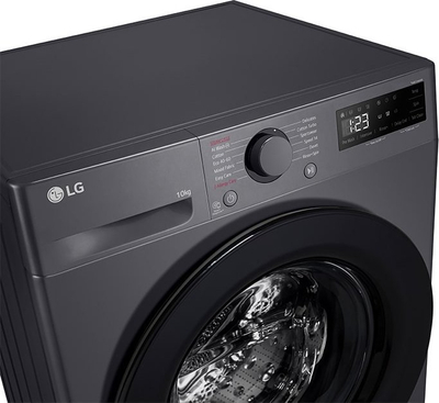 Makine larëse LG F4WR510SBM, 10 kg, 1400 xhiro, klasa A, e zezë