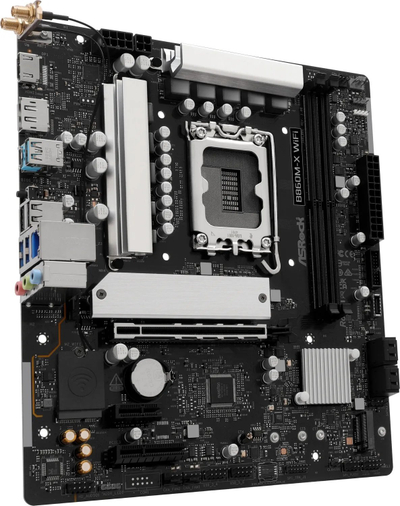 Pllakë amë Asrock B860M-X WiFi, Intel B860, DDR5, Micro ATX