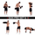Set peshash HMS SGN140 6 në 1, 40kg, barbell, hantela, kettlebell, e zezë