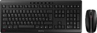 Set tastierë dhe mi CHERRY STREAM DESKTOP, wireless, USB, i zi