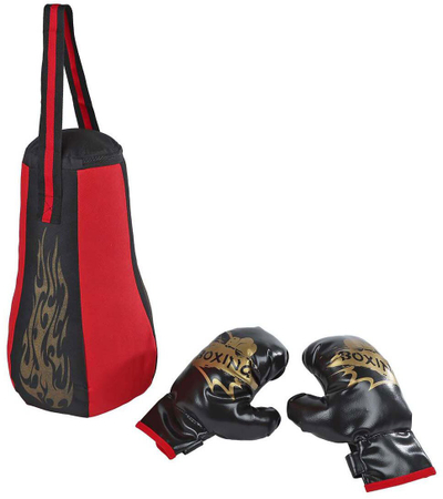 Set boksi Gametime, thes boksi 40 cm, doreza boksi, shumëngjyrësh