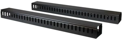 Organizues vertikal kabllosh StarTech.com, 0U, 6 ft, i zi