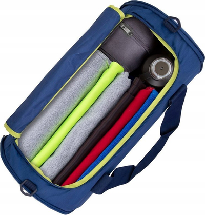 Çantë duffel Rivacase Mestalla 5541, 30L, poliester, blu