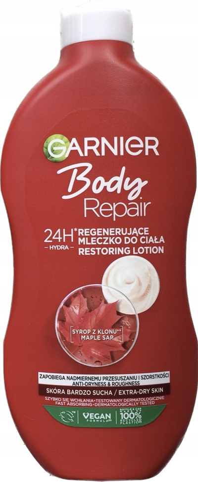 Qumësht trupi Garnier Bodyrepair Balm, rigjenerues, 400ml