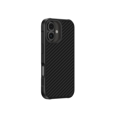 Mbulesë telefoni AmazingThing Titan Max për iPhone 16, fibra aramid 1500D, MagSafe, e zezë