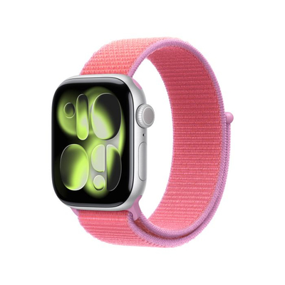 Apple Watch 42mm Sport Loop, Bright Guava (SEASONAL)
