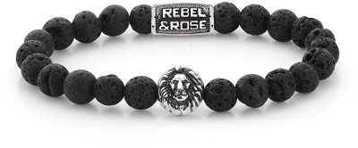 Byzylyk Rebel & Rose Black Moon RR-8L021-S, 19 cm/L sRR0101-19