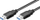 Kabllo USB MicroConnect USB A në USB A, 1 m, USB 3.0, e zezë