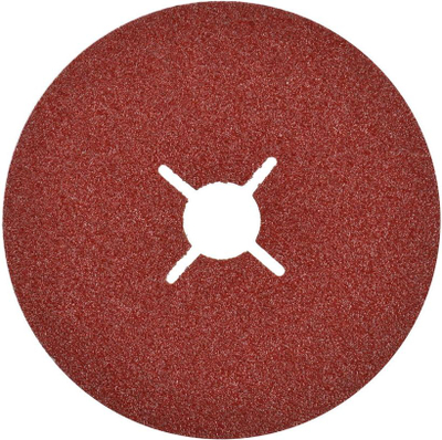 Шмиргла Геко FIBRA P60, диск 125mm, со отвори