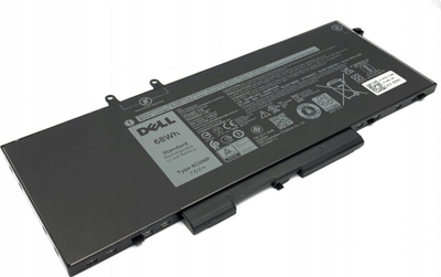 Bateri për laptop Dell 4C, 68WHr, Li-Ion, e zezë