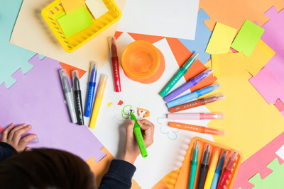Маркер фломастери BIC Kids Comfort Jumbo, влакно, сет 12 парчиња, шаренолики