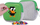 Çantë ruajtëse Pixie Crew Storage Pouch, panel silikoni, 15 cm, gri me jeshile
