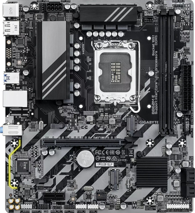 Motherboard Gigabyte B860M E, LGA1851, DDR5, Micro ATX