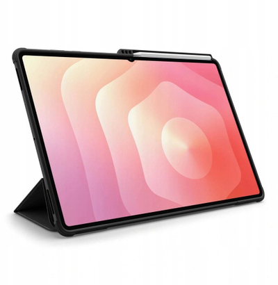 Mbulesë tablet Spigen Rugged Armor Pro për Samsung Galaxy Tab 2025 Ultra, folio, e zezë