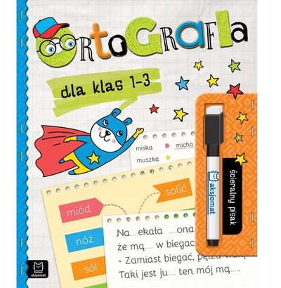 Libër pune Aksjomat Spelling for Grades 1-3, drejtshkrim anglisht, klasa 1-3