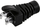 Kapak për kabllo rrjeti Microconnect CONB65S, për RJ45 Cat5e Cat6 Cat6A, paketim 100 copë, i zi