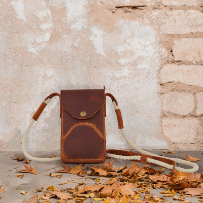 Çantë qafe FD Leather, e kaftë