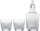Set whisky Zwiesel Glas Bar Premium No.2, karafë me tapë, 2 gota uiski xhami i tejdukshëm