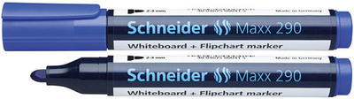 Marker tabelash Schneider Maxx 290, majë e rrumbullakët, i zi