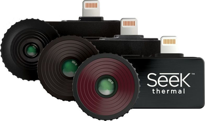 Aparat fotografik portativ SeeK Thermal Compact XR për iOS, i zi