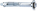 Set ankorash çeliku Haushalt M4x54 D8 L9-22, 4 copë, ngjyrë argjendtë