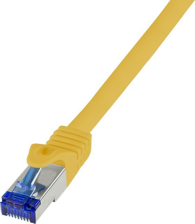 Kabllo rrjeti LogiLink Ultraflex, Cat.6A S/FTP, 1.5 m, e verdhë