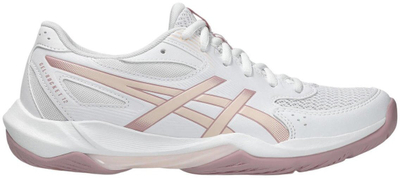 Atlete ASICS Gel-Rocket 12 për goca, 9.5 US, të bardha me rozë