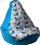 Puf sako Go Gift Frozen XL, 130 x 90 cm, motiv akulloresh, blu