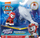 Lodër figurë Paw Patrol Aqua Pups Marshall me delfin, set 2 pjesë, e kuqe
