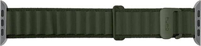 Rrip ore Puro Extreme Band për Apple Watch 4 5 6 7 SE 8 Ultra 44 45 49mm, Army Green