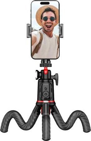 Selfie stick tripod Tech-Protect L07S, Bluetooth, i harkum, i zi