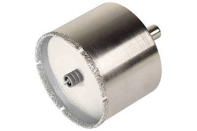 Sharrë cilindrike për qeramikë Wolfcraft CERAMIC WF5924000, 25mm, e veshur me diamant