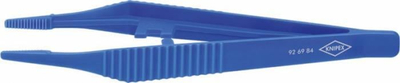 Pincetë plastike Knipex 92 69 84, 130mm, majë trapezoidale, e zezë