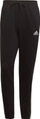 Pantallona sportive adidas Essentials Tapered M GK8822, me fund elastik, 3 vija, të zeza