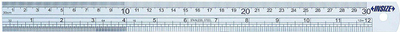 Matës linear Insize 7110-150, 150mm 6", i argjendtë