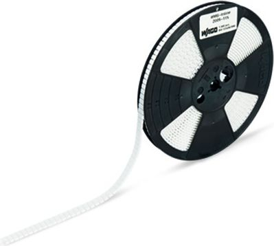 Rrotull etiketash WAGO White, 5.2 mm e gjërë, 1500 etiketa, e bardhë