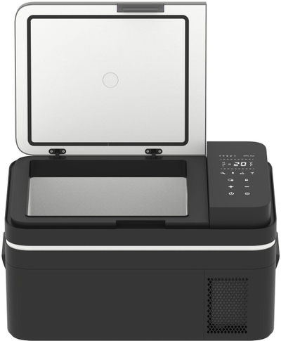 Frigorifer makin për makina Platinet PCCR25, me kompresor, 25L, gri